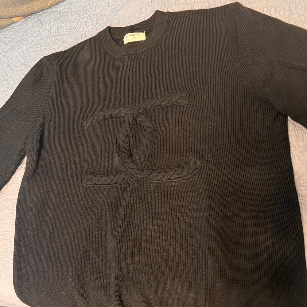 Embroidered sweater
